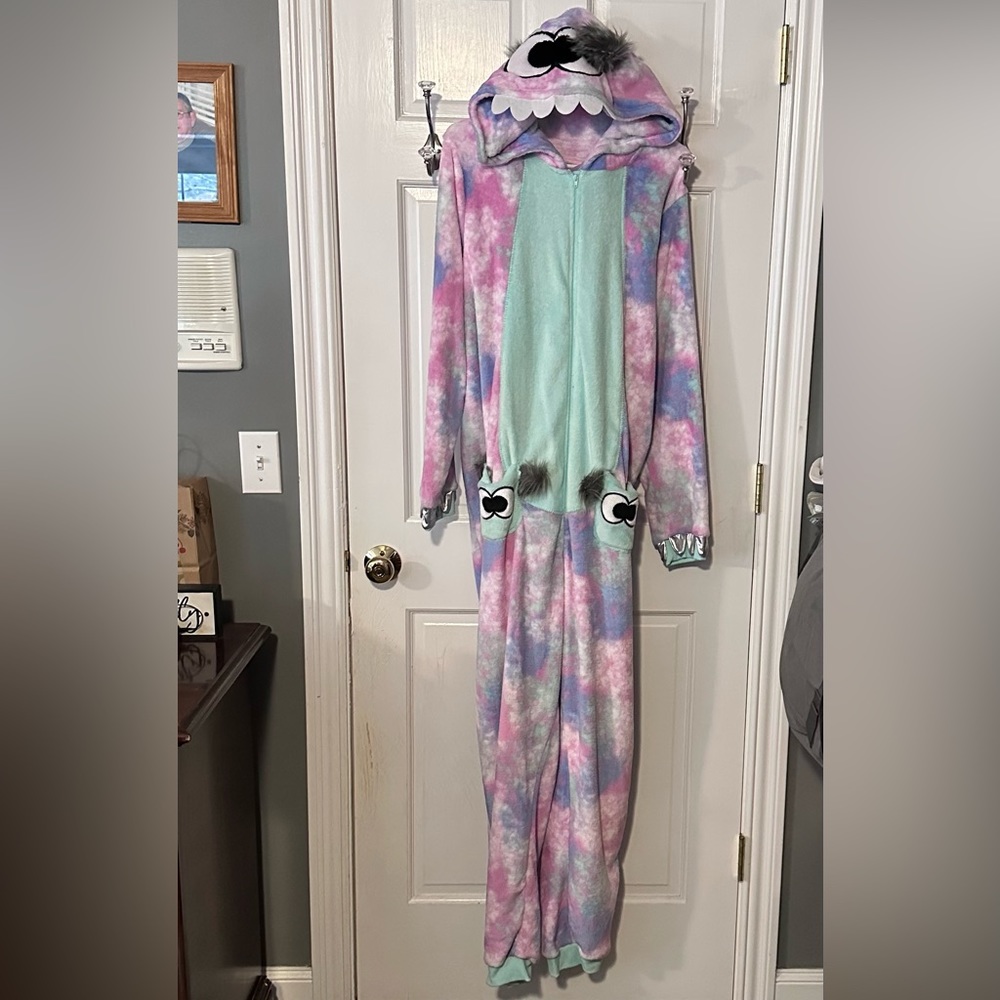 Adult Tie Dye Monster Onesie